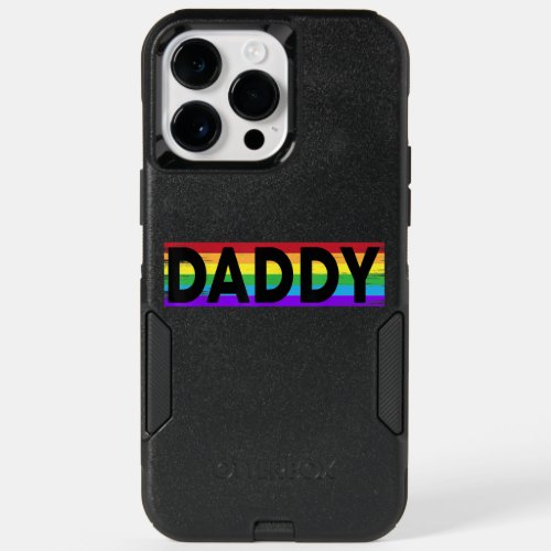  Pride Daddy  Proud Gay Lesbian LGBT  Fathers Day OtterBox iPhone 14 Pro Max Case