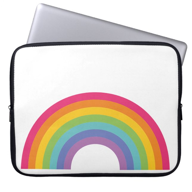 Pride Day Rainbow Laptop Sleeve (Front)
