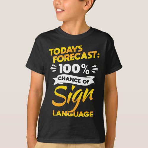 Pride Deaf Awareness And Asl  T_Shirt