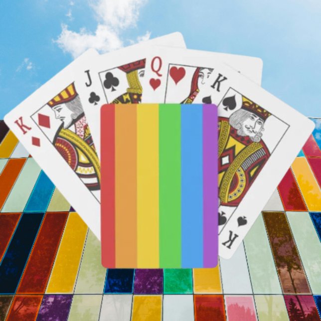 Pride Deck: Rainbow Flag Poker Cards (Creator Uploaded)
