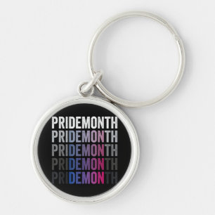 Pride Demon Bisexual Bi Pride Month LGBTQ Gay Lesb Keychain