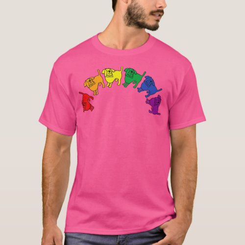 Pride Dog Rainbow T_Shirt