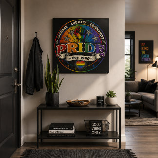 Pride est. 1969 metal print
