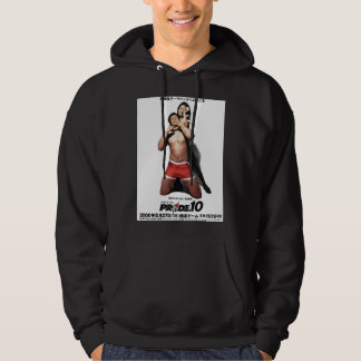 PRIDE FIGHTING CHAMPIONSHIPS 10 Tribute Poster Cla Hoodie