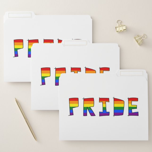 PRIDE FILE FOLDER (Set)