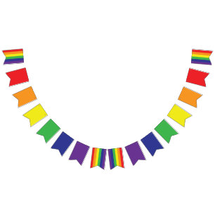 Pride Flag Assortment Garland