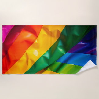 Pride Flag Beach Towel