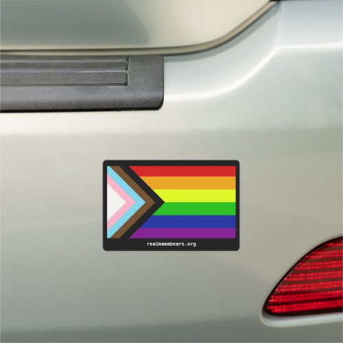 Pride Flag Car Magnet