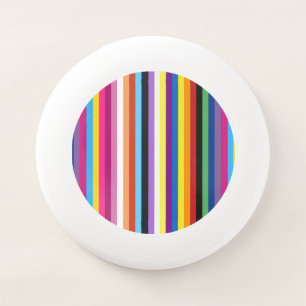 Pride Flag Colorful Stripes Pattern Wham-O Frisbee
