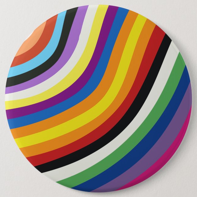 Pride Flag Colors   Button (Front)