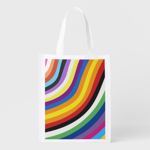 Pride Flag Colors   Grocery Bag