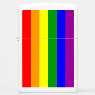 Pride Flag LGBTQIA+ Rainbow Colors Zippo Lighter