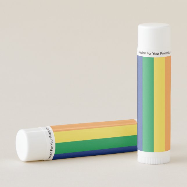 Pride Flag Lip Balm (Front)