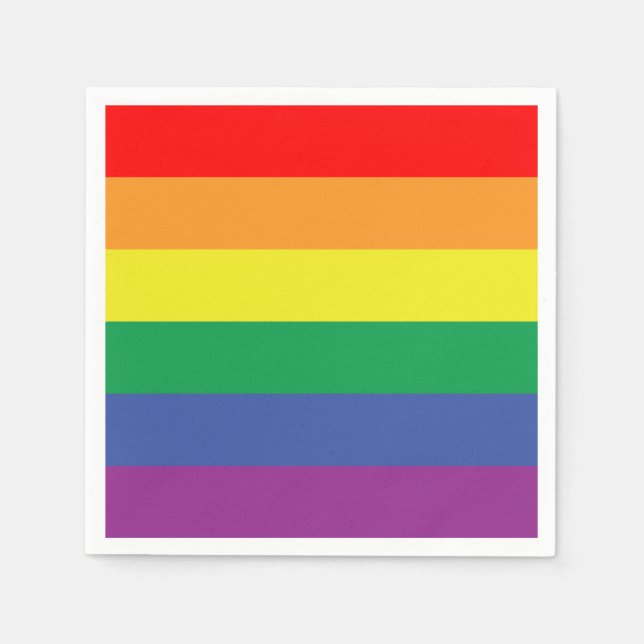 Pride Flag Napkins (Front)