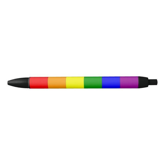 Pride Flag Rainbow Colors LGBTQIA+ Pen (Front)