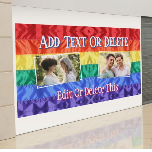 Pride Flag Rainbow Flag Gay Pride Parade Gay Party Banner