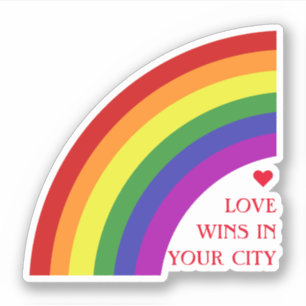 Pride Flag Rainbow Sticker