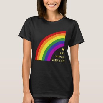 Pride Flag Rainbow T-shirt by gravityx9 at Zazzle