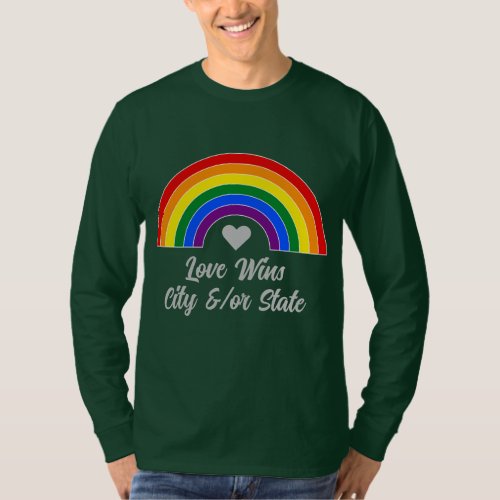 Pride Flag Rainbow T_Shirt