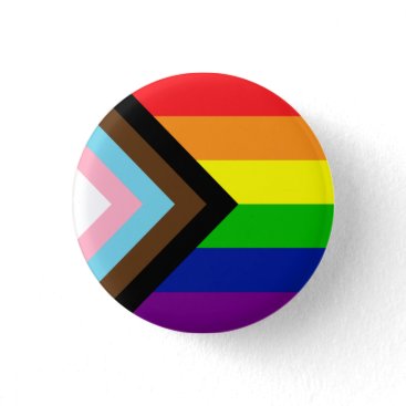 Pride Flag Reboot - trans and POC inclusive Button