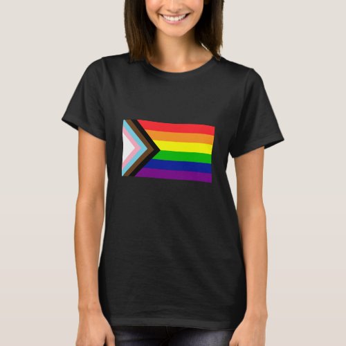 Pride Flag Reboot _ trans and POC inclusive T_Shirt