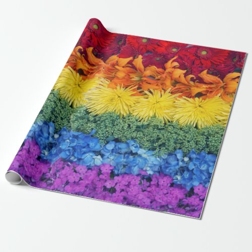Pride Flowers Wrapping Paper