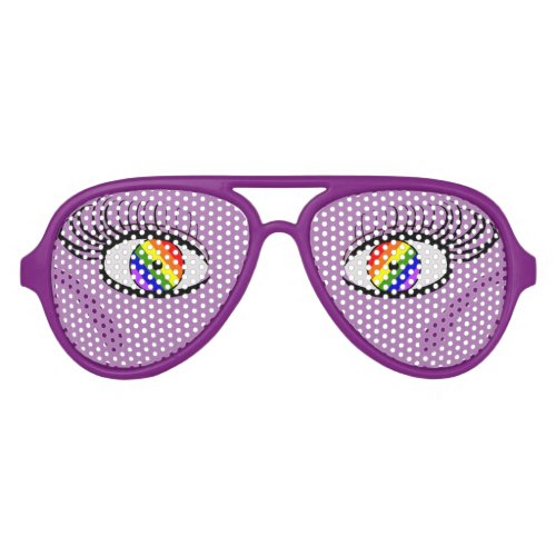 Pride Funny Glasses With Eyes