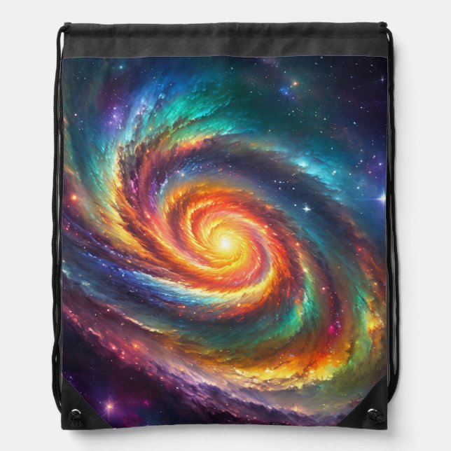Pride Galaxy - Drawstring Bag (Front)
