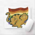 Pride Garfield Mouse Pad