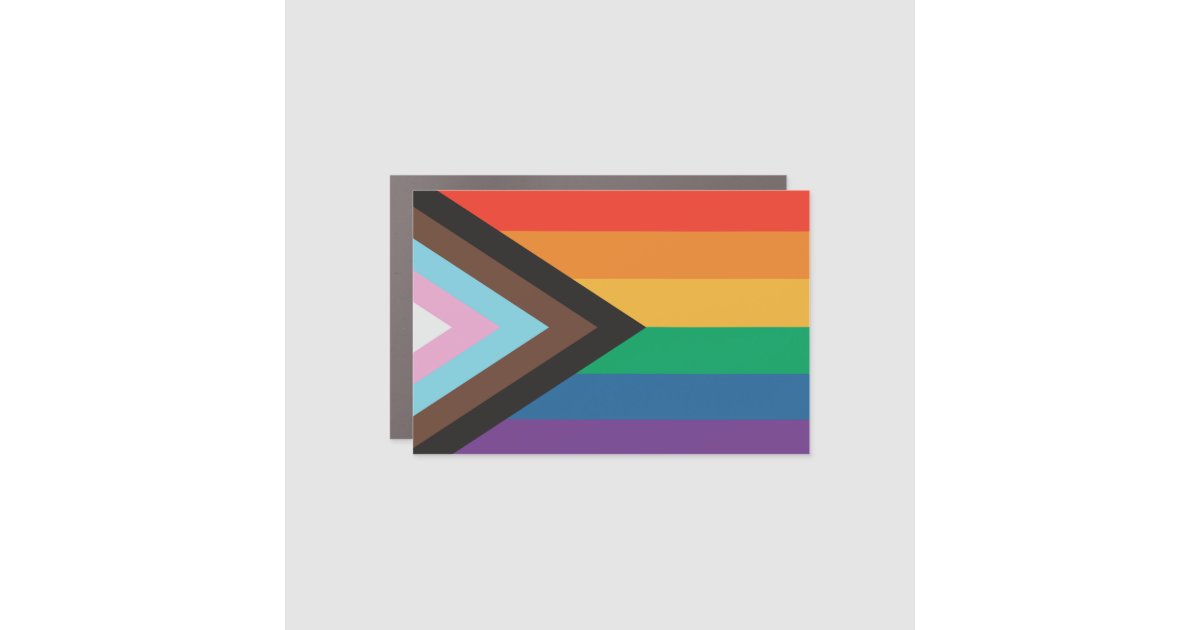 Pride gay lgbt rainbow flag car bumper magnet | Zazzle