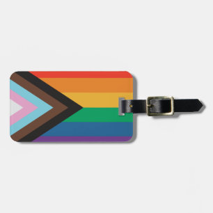 Pride gay Lgbt rainbow flag Luggage Tag