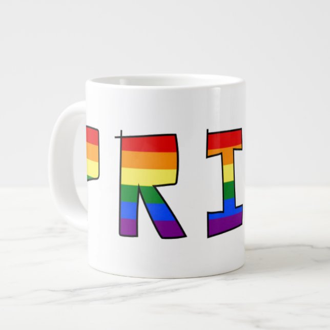PRIDE GIANT COFFEE MUG (Front Left)