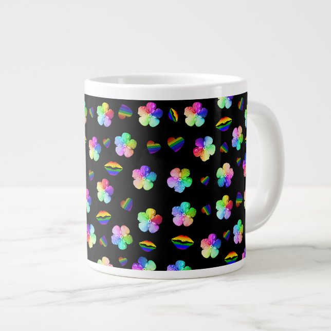 Pride Giant Coffee Mug (Front Right)