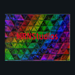 Pride Glass  Acrylic Print<br><div class="desc">Thank you for checking out my design. Follow my art on Instagram @MRNStudios or ko-fi.com/MRNStudios</div>