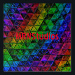 Pride Glass  Acrylic Print<br><div class="desc">Thank you for checking out my design. Follow my art on Instagram @MRNStudios or ko-fi.com/MRNStudios</div>