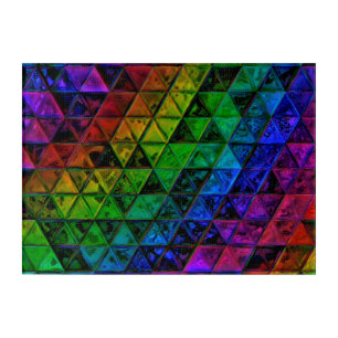 Pride Glass Acrylic Print