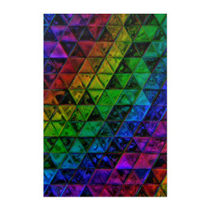 Pride Glass Acrylic Print