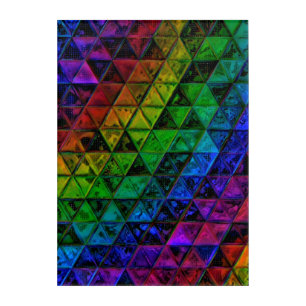 Pride Glass Acrylic Print