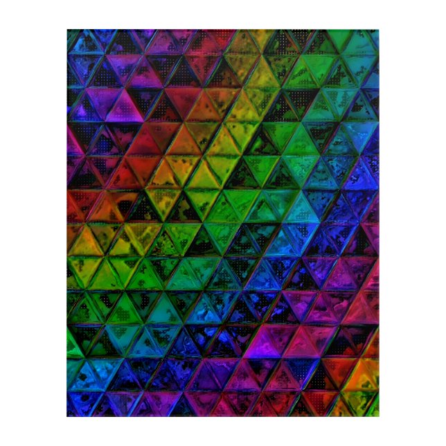 Pride Glass  Acrylic Print (Front)