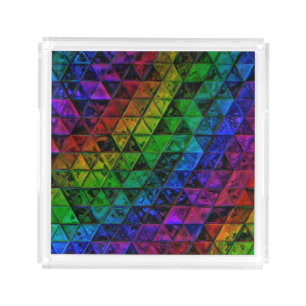 Pride Glass Acrylic Tray