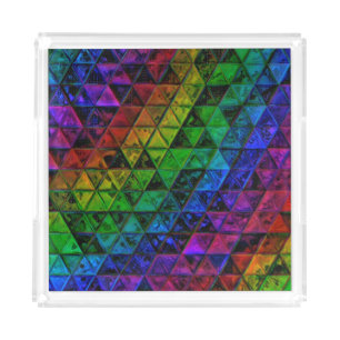 Pride Glass Acrylic Tray