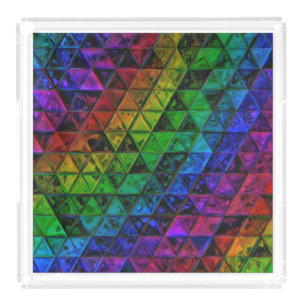 Pride Glass Acrylic Tray