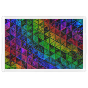 Pride Glass  Acrylic Tray
