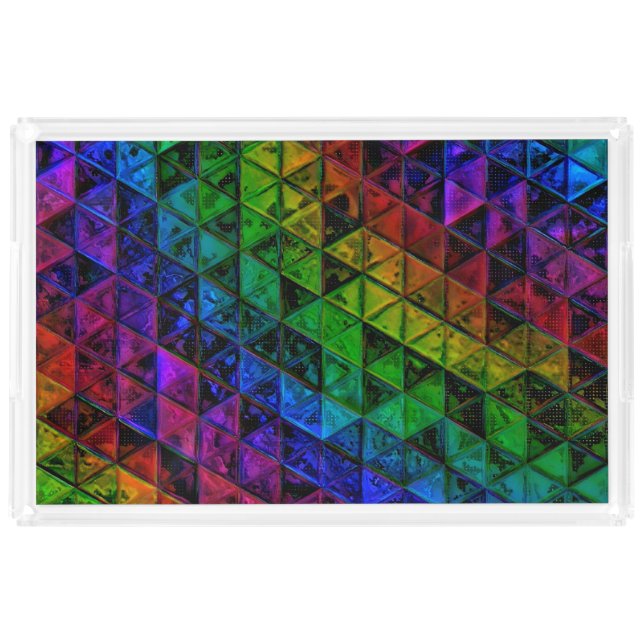 Pride Glass  Acrylic Tray (Front)