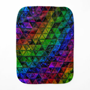 Pride Glass  Baby Burp Cloth
