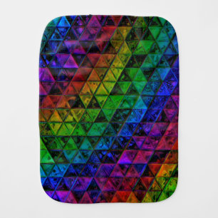 Pride Glass Baby Burp Cloth