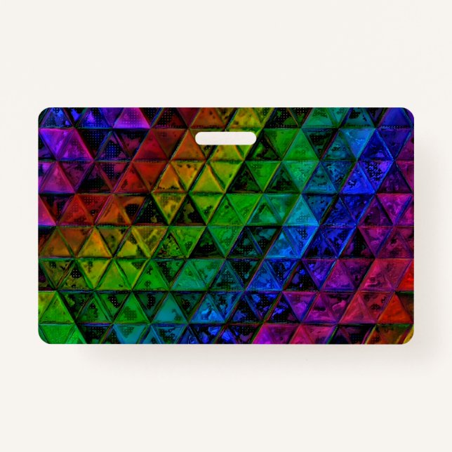 Pride Glass  Badge (Front)