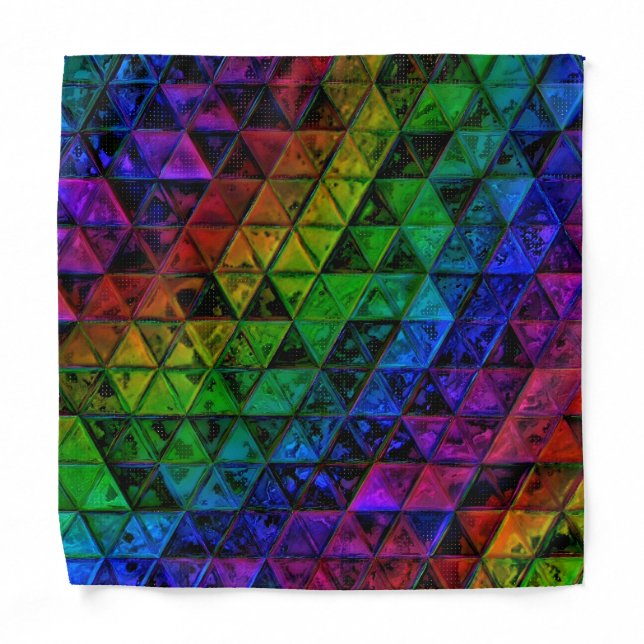 Pride Glass  Bandana (Front)