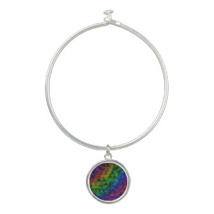 Pride Glass Bangle Bracelet