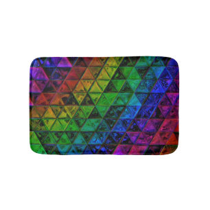 Pride Glass Bath Mat